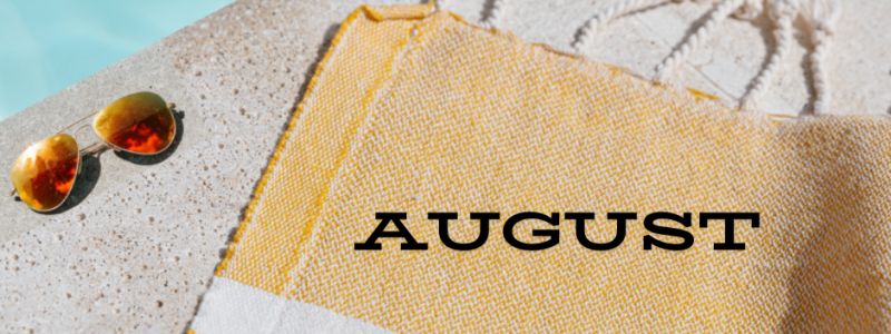 Poolside, with towel and sunglasses, featured on xcl website